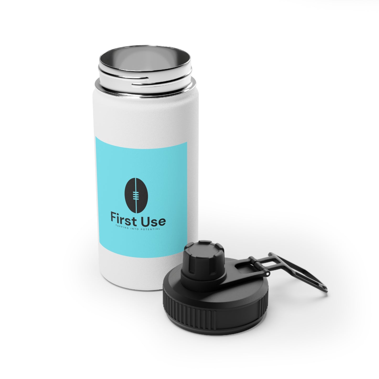 Stainless Steel Water Bottle, Sports Lid